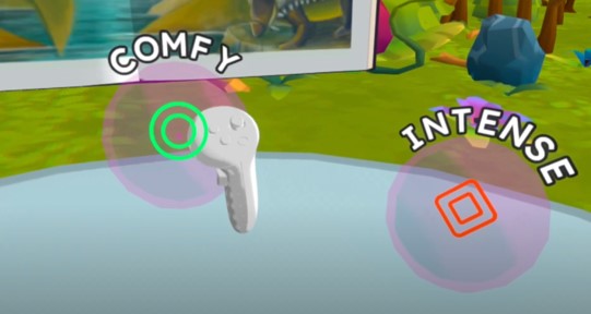 Comfy and Intense difficulty settings